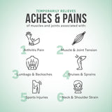 Kalaya Naturals diffuse menthol et eucalyptus, sensation fraîche lors d'une application quotidienne.