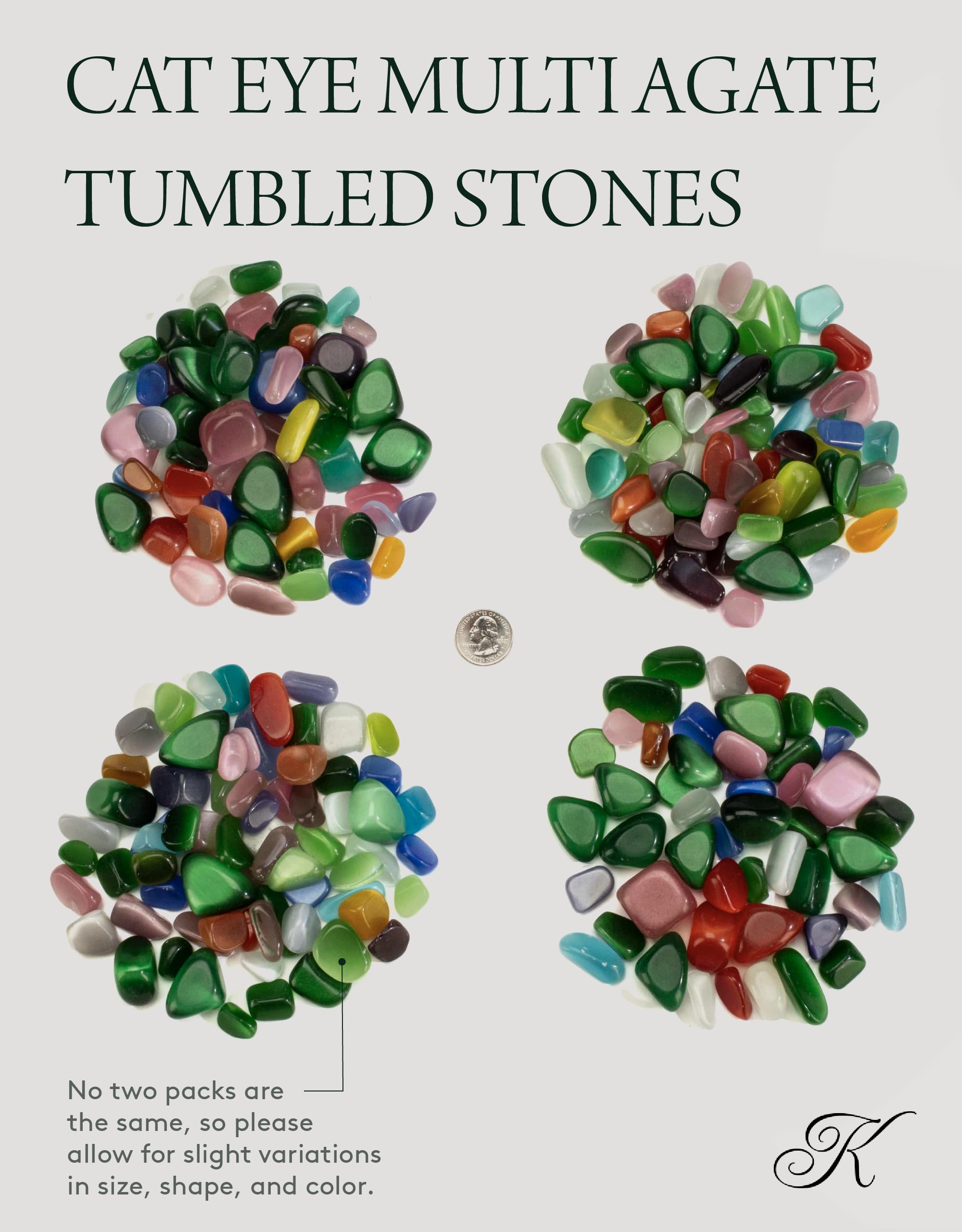KALIFANO agate multicolore, pièces uniques et naturelles pour votre rituel bien-être.