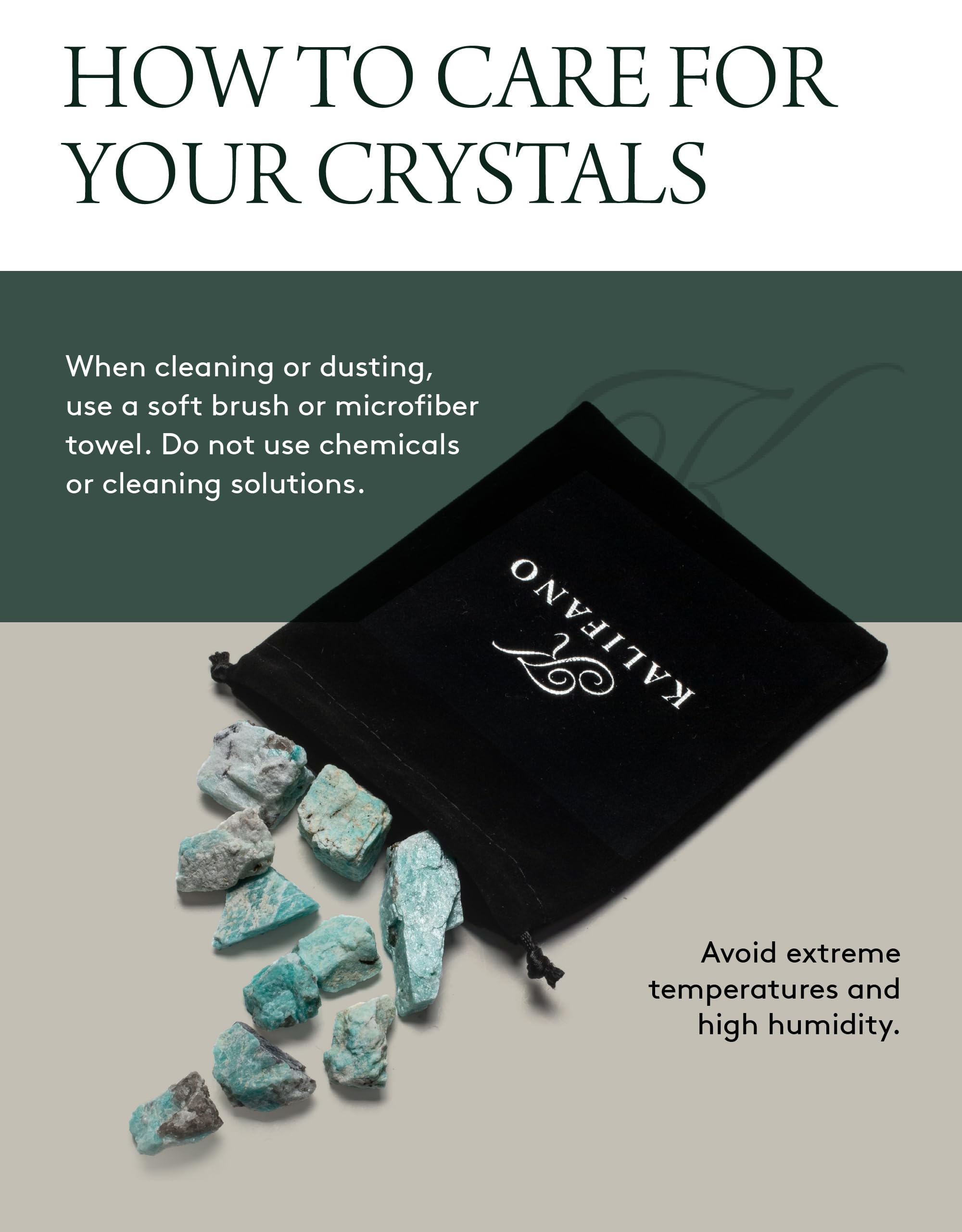 KALIFANO Amazonite rituel méditation, pratique calmante et concentration.