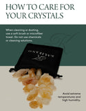 Boîte cadeau Kalifano avec Citrine, présentation élégante pour offrir ou décorer.