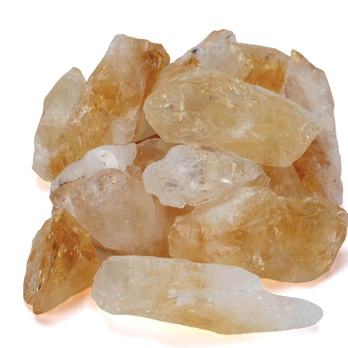 Citrine brute KALIFANO de plus de 500 carats, énergie naturelle et éclat.