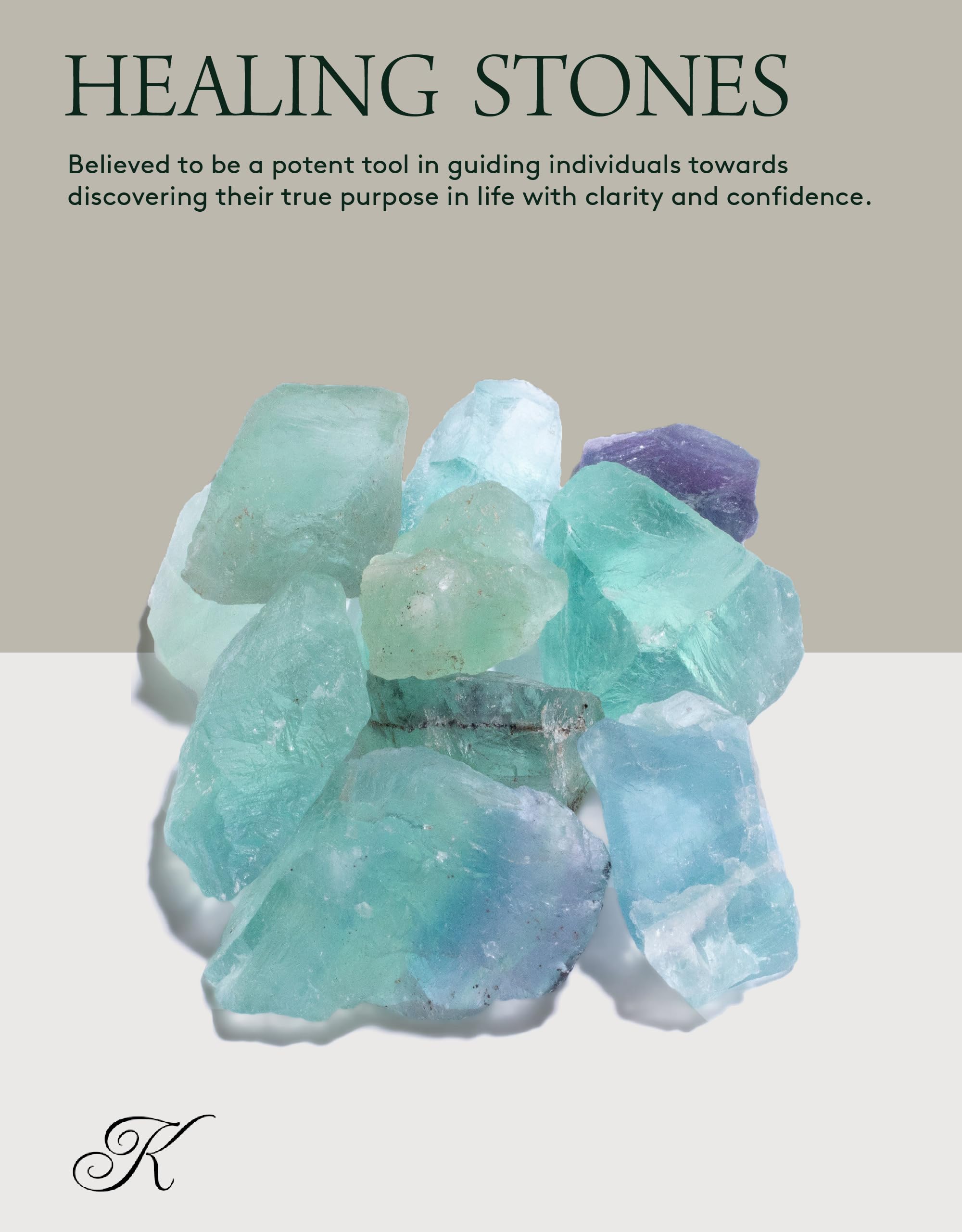 Kalifano fluorite brut, couleurs riches, idéal pour travail lapidaire et polissage.