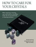 KALIFANO fluorite coffret cadeau prêt à offrir.