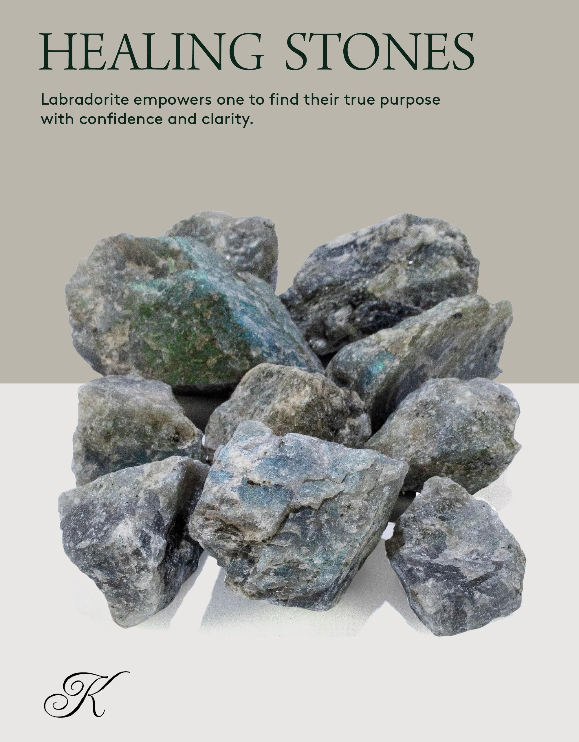 Pierre Labradorite Kalifano AAA pour méditation et concentration