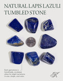 KALIFANO Lapis Lazuli, carte d'information incluse et emballage soigné.