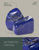KALIFANO Lapis Lazuli, textures profondes et couleur riche inspirant la créativité.
