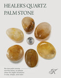 KALIFANO Petite pierre décorative — cristal parfait pour bureau.
