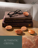 KALIFANO pierre lune pêche palmaire; texture unique et détente sensorielle.