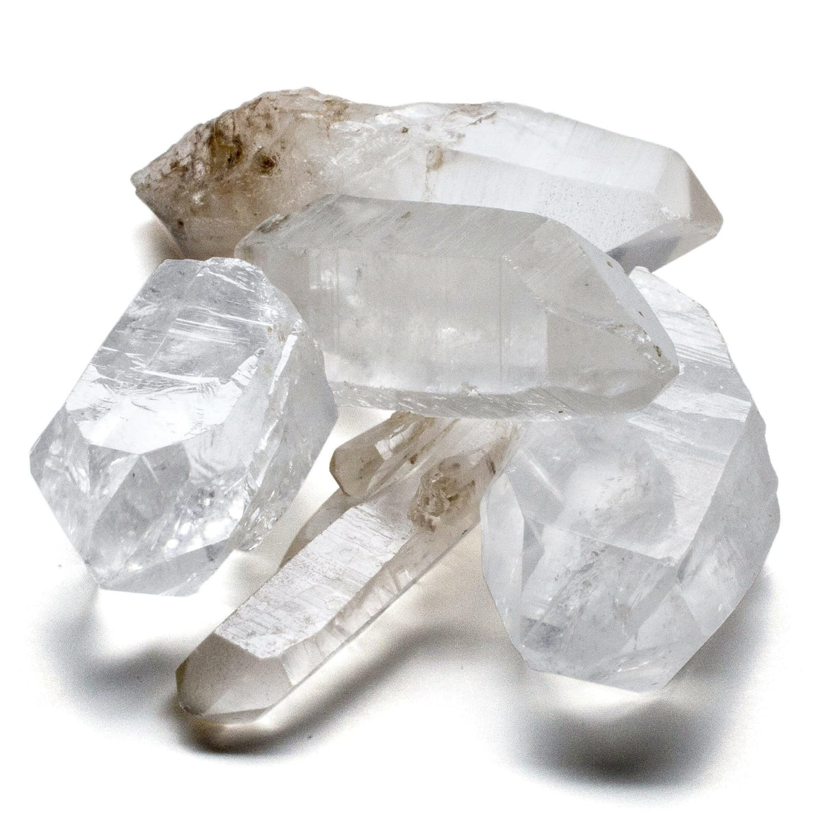 KALIFANO quartz brut lemurien, pointe centrale pour clarté.