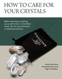 KALIFANO points quartz pour clarité mentale et concentration dans votre rituel.