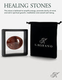KALIFANO Quartz Feu, main en main, calme intérieur et concentration.