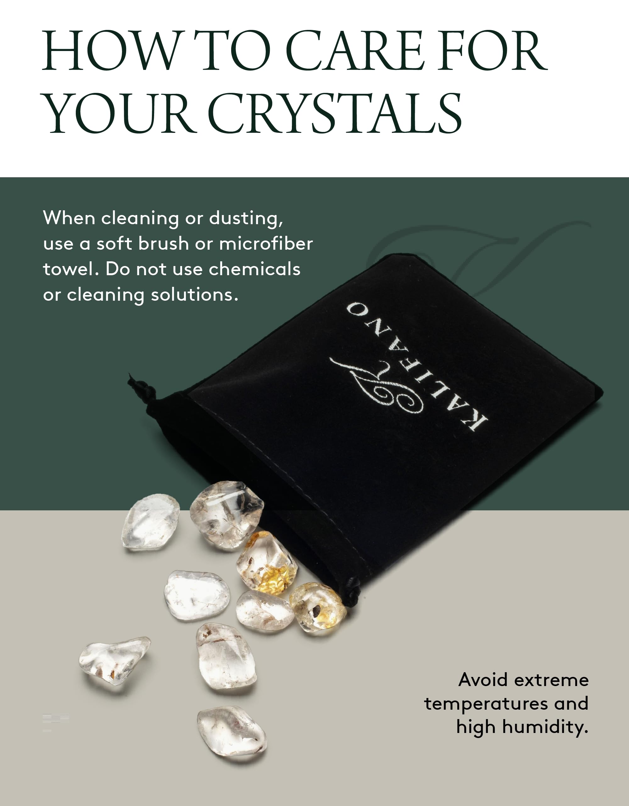 Kalifano quartz pièces uniques pour votre collection et énergie positive.