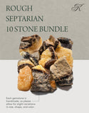 Kalifano septarian lustre AAA - pierres haut de gamme idéales pour collection ou display