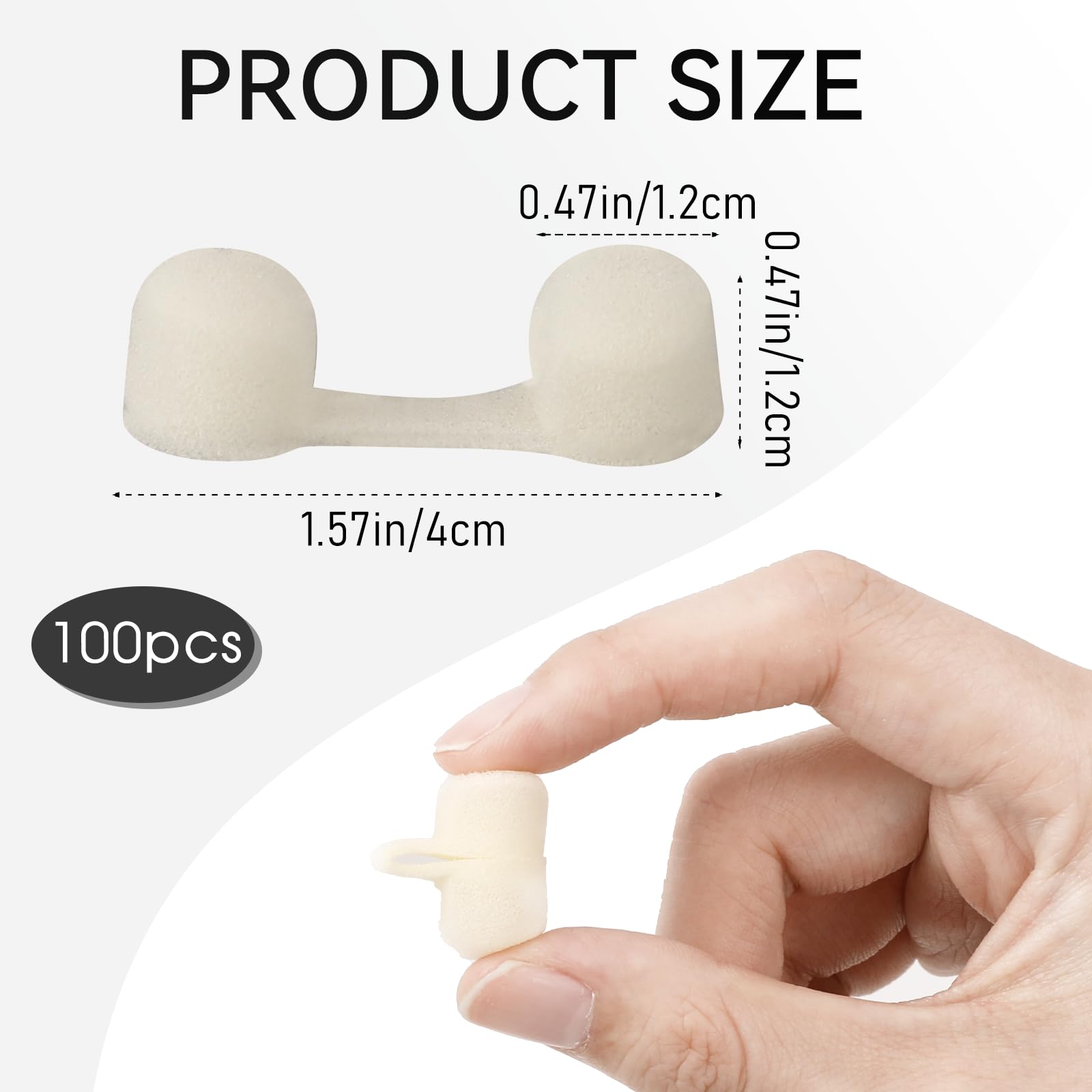 Éponge douce du filtre KALIONE offrant un port confortable pendant l'usage.
