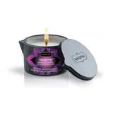 KAMA SUTRA Ignite Bougie Massage Coco se transforme en huile chaude pour massage.