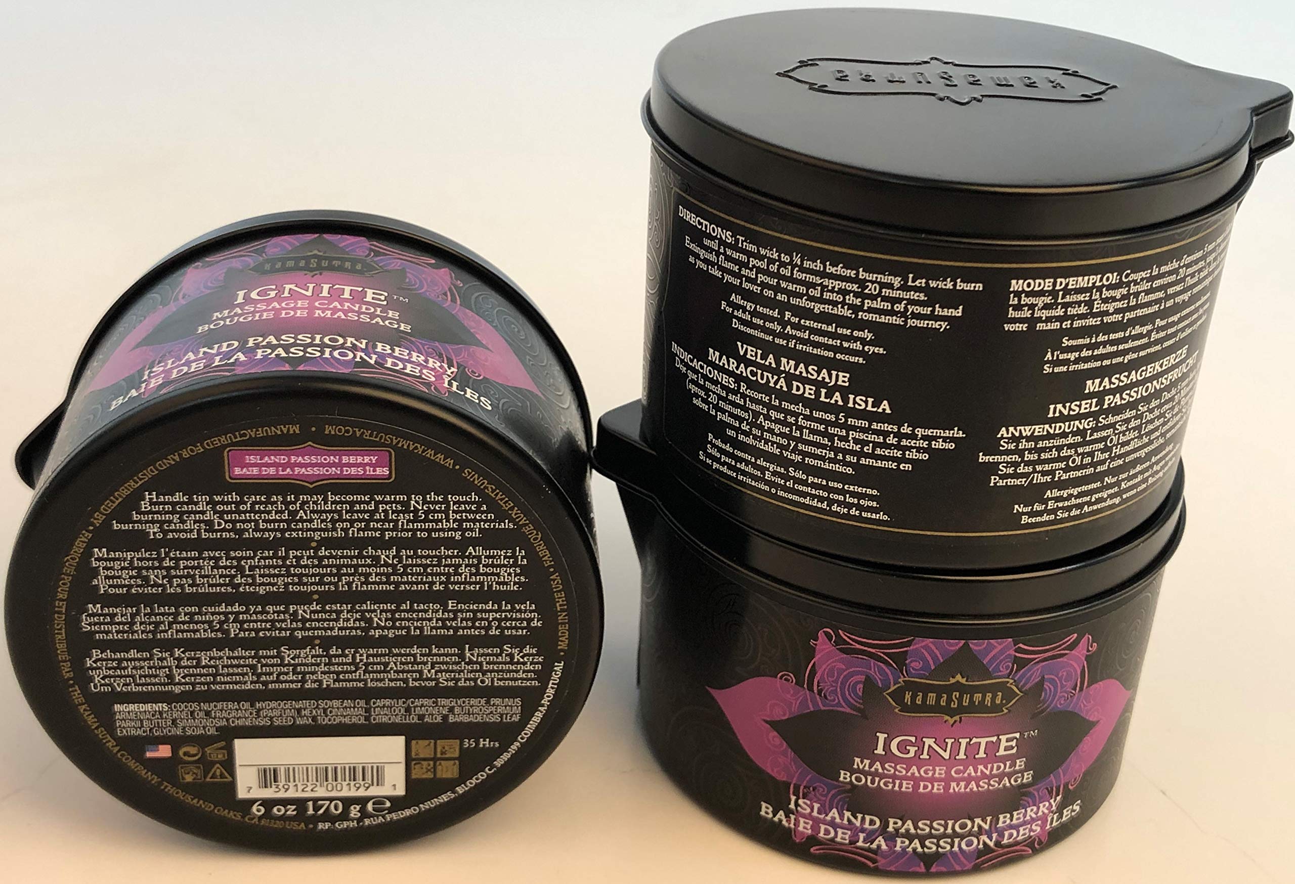 Moment romantique à deux avec Island Passion Berry parfumé.