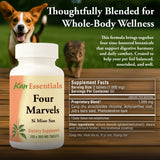 Kan Herb Quatre Merveilles tablettes digestion, équilibre intestinal possible pour vos compagnons.