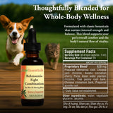 Kan Herb Rehmannia Eight – Mélange d'herbes prêt à l'emploi pour chiens et chats