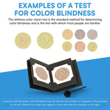 KANEHARA Ishihara occludeur d'œil, accessoire pratique pour tests guidés.