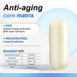 KANGERFU NAD Resveratrol liposomale – Emballage refermable et pratique.