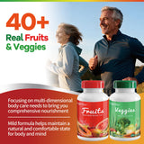 KangRiXin-tableau-ingredients-naturels : extrait de 30 fruits et legumes