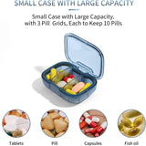 Rangement KANGYAN compact pour petits objets et pilules, parfait pour randonnée et camping.