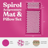 Kanjo Spirol oreiller dimensions 14x6x4 pour un soutien ciblé