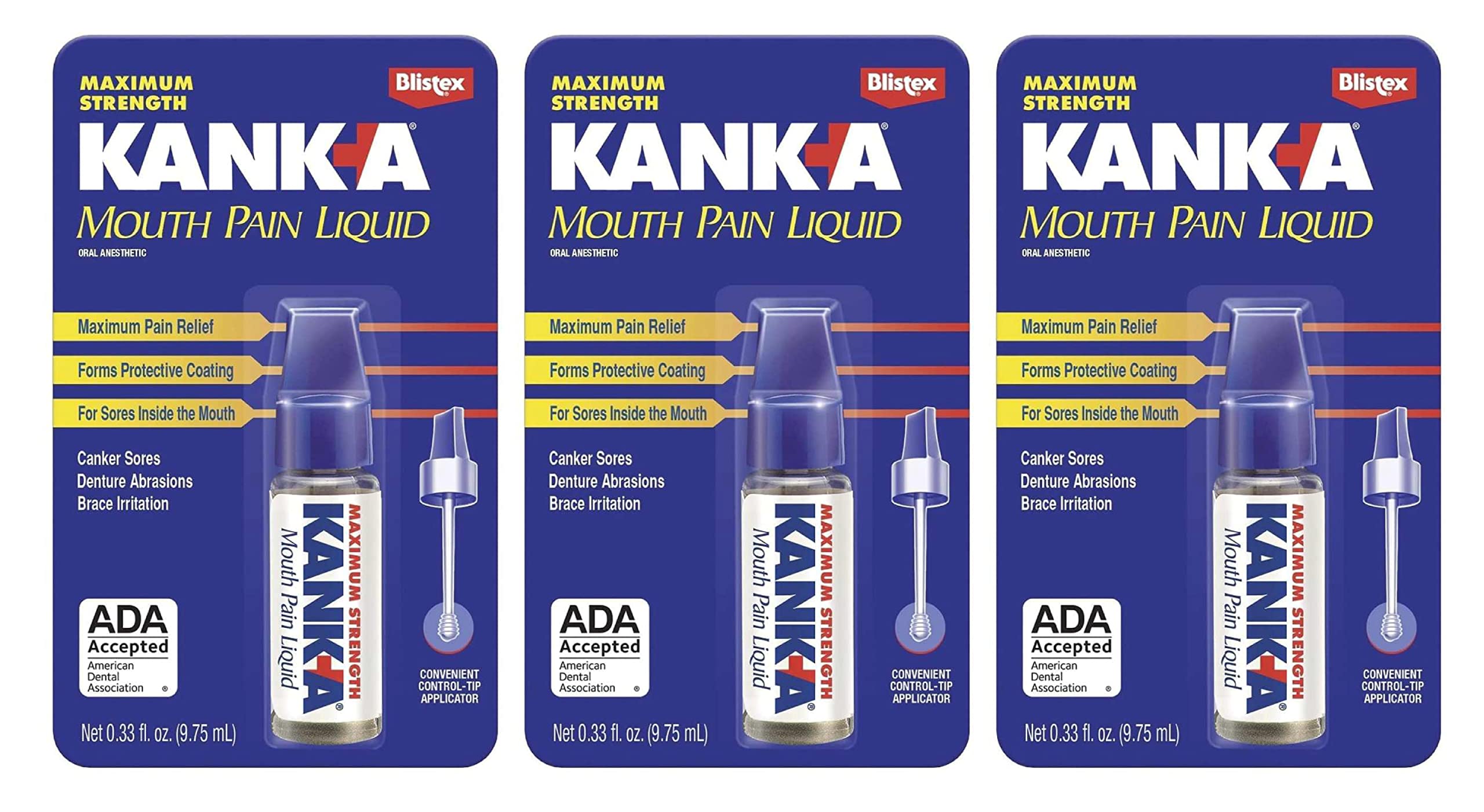Kank-A avec applicateur intégré pour une application précise et sans contact.