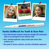 Kank-A SoftBrush, compatibilité avec orthodontie et prothèses