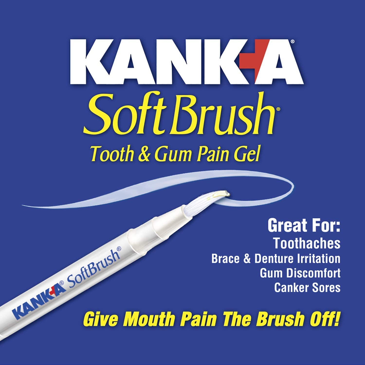Kank-A SoftBrush, gel agréable à utiliser en déplacement