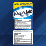 Caplets Kaopectate faciles à prendre lors de déplacements quotidiens.