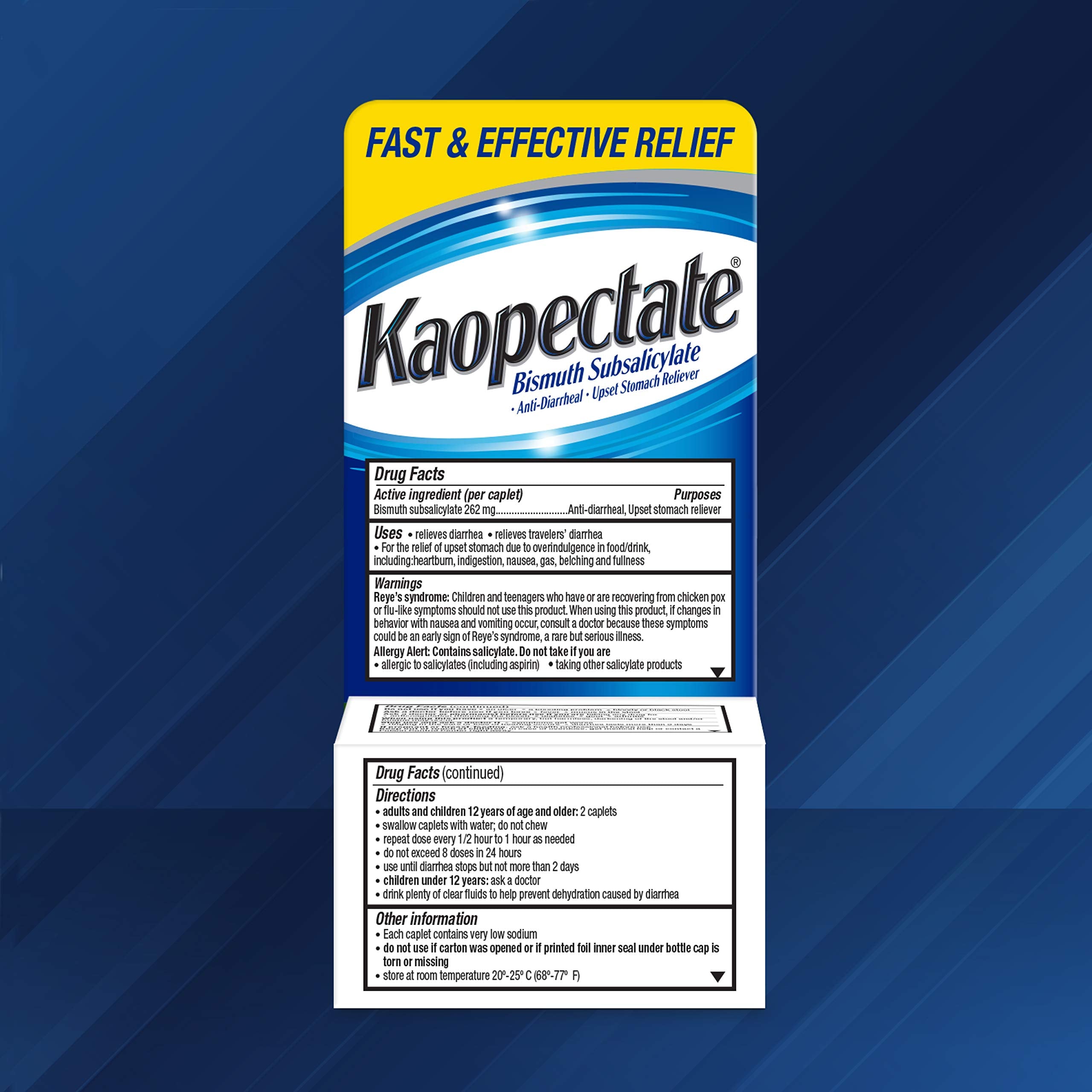 Kaopectate – usage rapide dans le sac, idéal en déplacement.