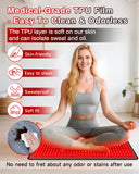 Kaoudt matelas lumière rouge abdomen: détente et confort ciblé.