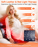 Kaoudt matelas lumière rouge – contrôles multiples pour modes constant et pulsé.