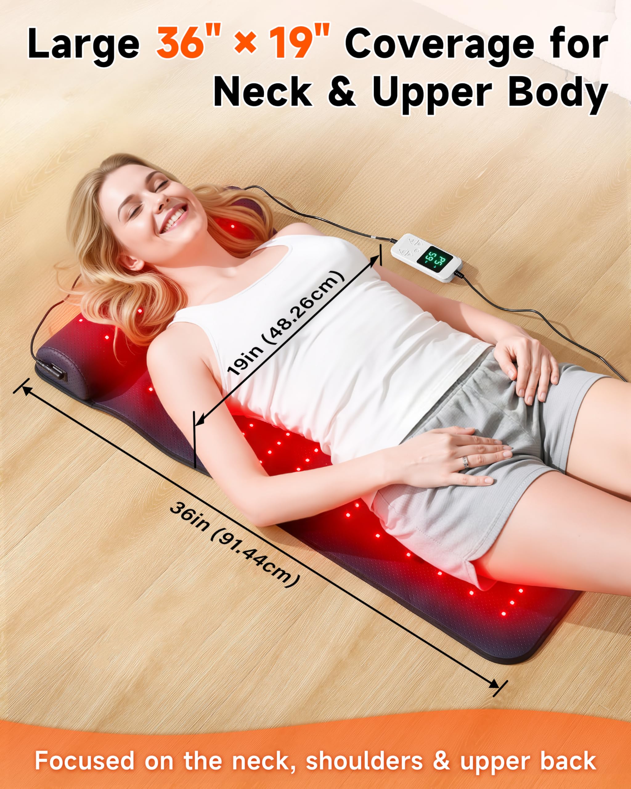 Kaoudt matelas lumière rouge – emballage soigné et garantie fiable.