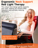 Kaoudt matelas lumière rouge – DEL 225 et 660 et 850 nm pour une thérapie à domicile.