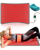 Kaoudt matelas thérapie lumière rouge 660nm et infrarouge 850nm pour récupération musculaire