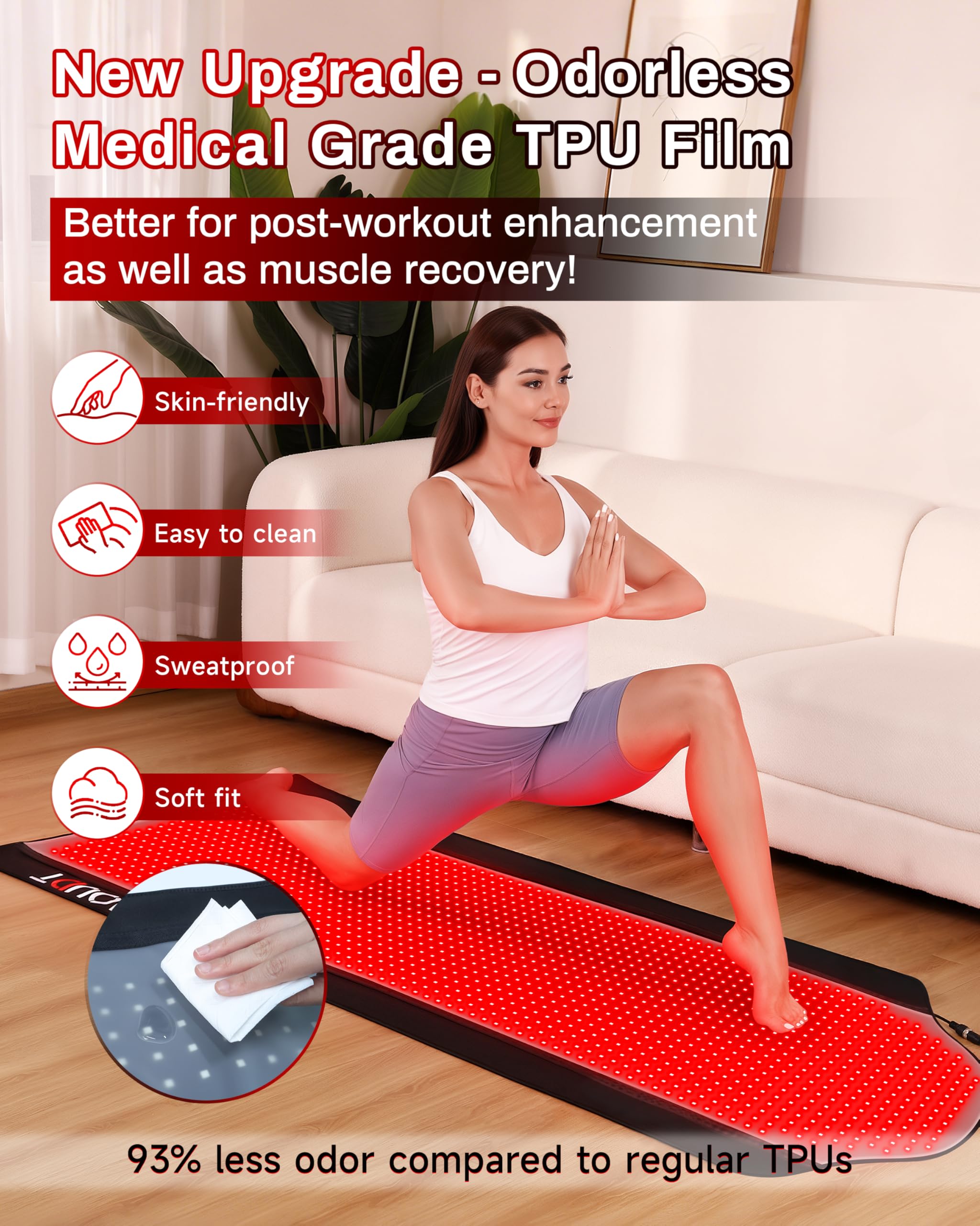 Kaoudt niveaux de brillance P1 à P5 pour contrôle personnalisé.