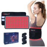 Kaoudt tapis lumière rouge infrarouge dos: thérapie ciblée à domicile.