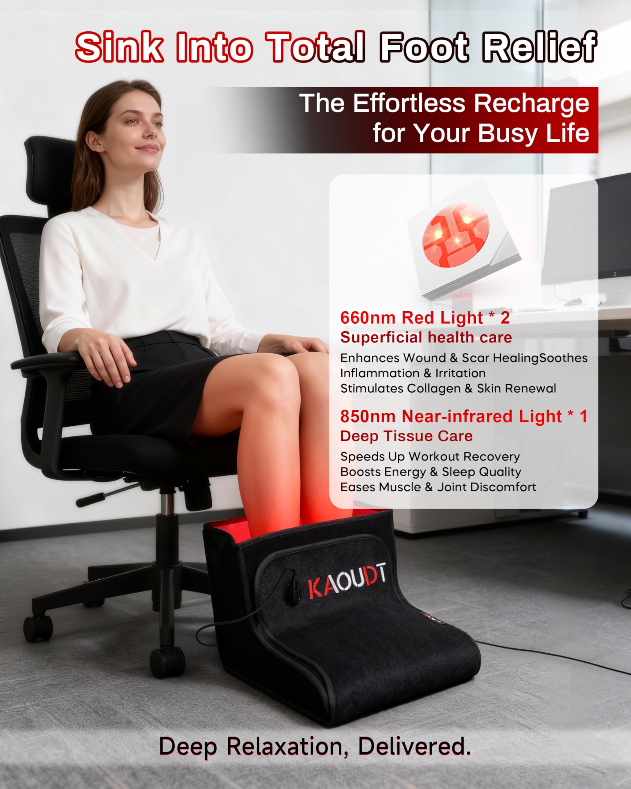 Kaoudt utilisation à domicile – design compact et pratique dans votre intérieur.