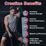 Gommes Kaoxnu Creatine Monohydrate, activité sportive et récupération facilitée.