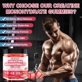 Gommes Kaoxnu Creatine Monohydrate, emballage clair avec informations nutritionnelles utiles.