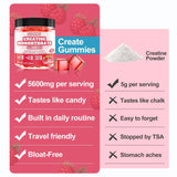Gommes Kaoxnu Creatine Monohydrate, utilisation rapide à tout moment.