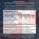 Kappa Nutrition MagBrain, étiquette du produit, traçabilité et pureté vérifiée.