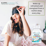 Herbes naturelles et ingrédients vegan illustrés pour Sleep 5.