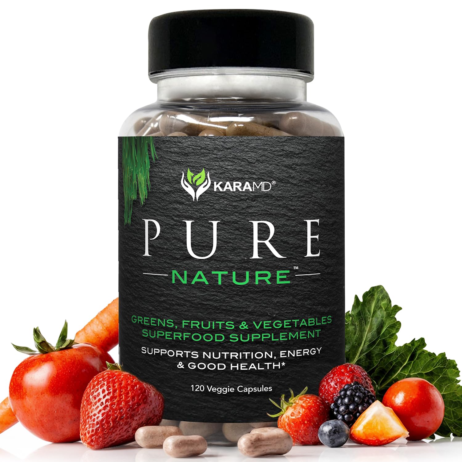 KaraMD Pure Nature: bouteille énergie et digestion pour votre journée.