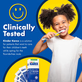 KAREX Dentifrice enfants sans fluor et SLS, sécurité et douceur.