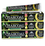 KARLTUFOU dentifrice charbon bambou, tubes, idéal pour un brossage quotidien et une sensation de fraîcheur.