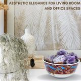 Karma Gems Améthyste brute, morceau clair, parfait pour la décoration intérieure élégante.