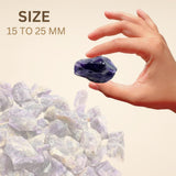 Karma Gems Améthyste brute, pierre brute, parfaite pour décor et artisanat zen.